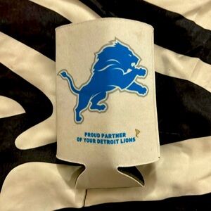 Detroit Lions X Miller Lite coozie
